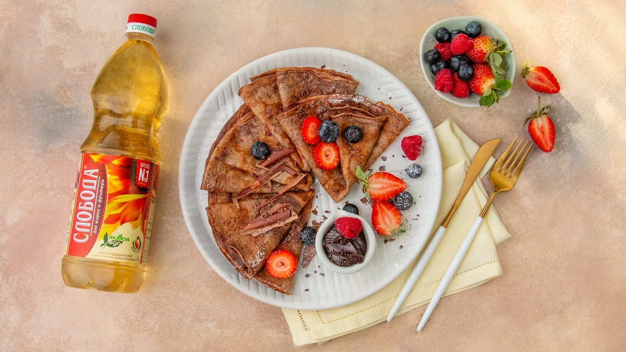 Шоколадные блины_Слобода